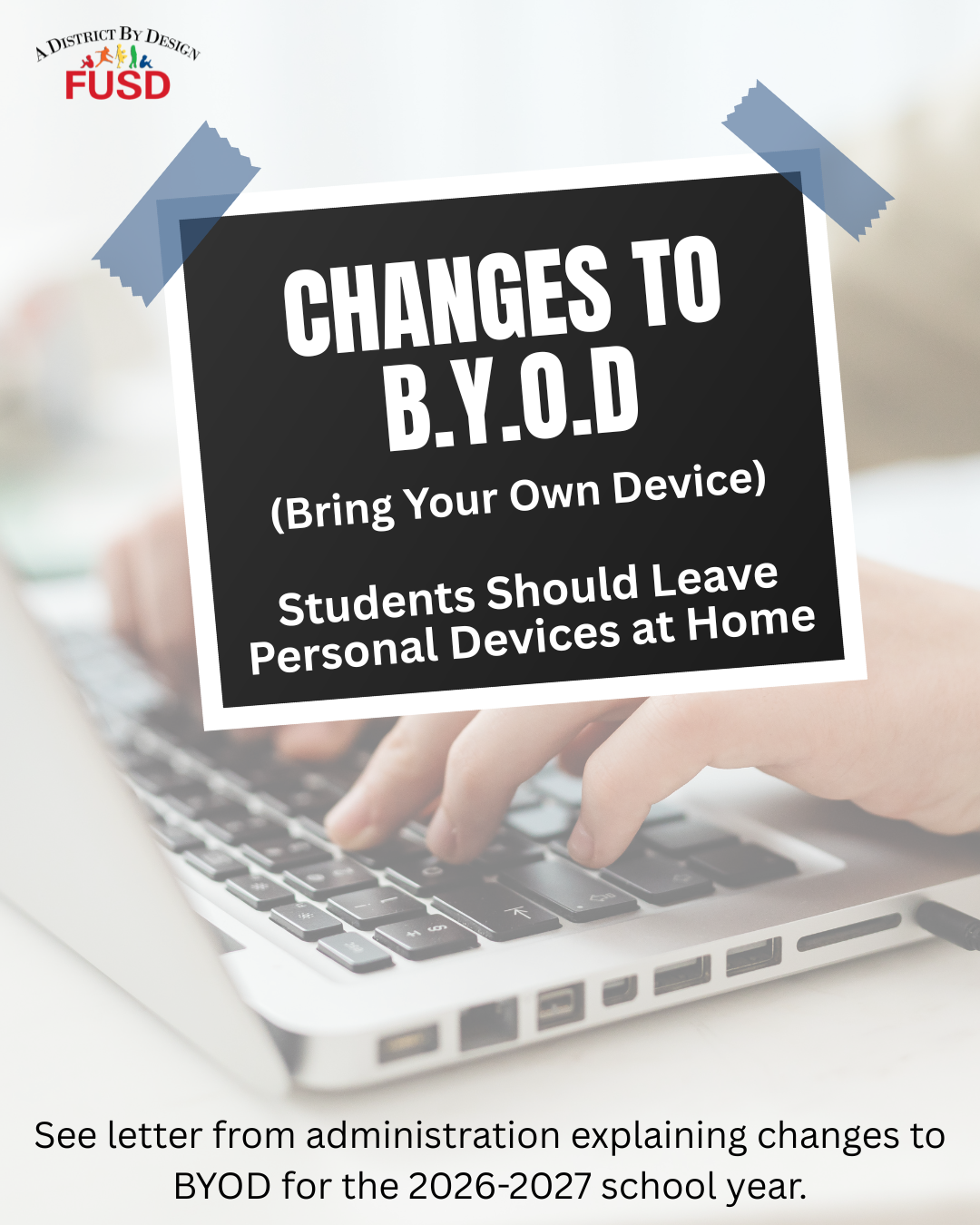 Changes to BYOD Policy Announcement